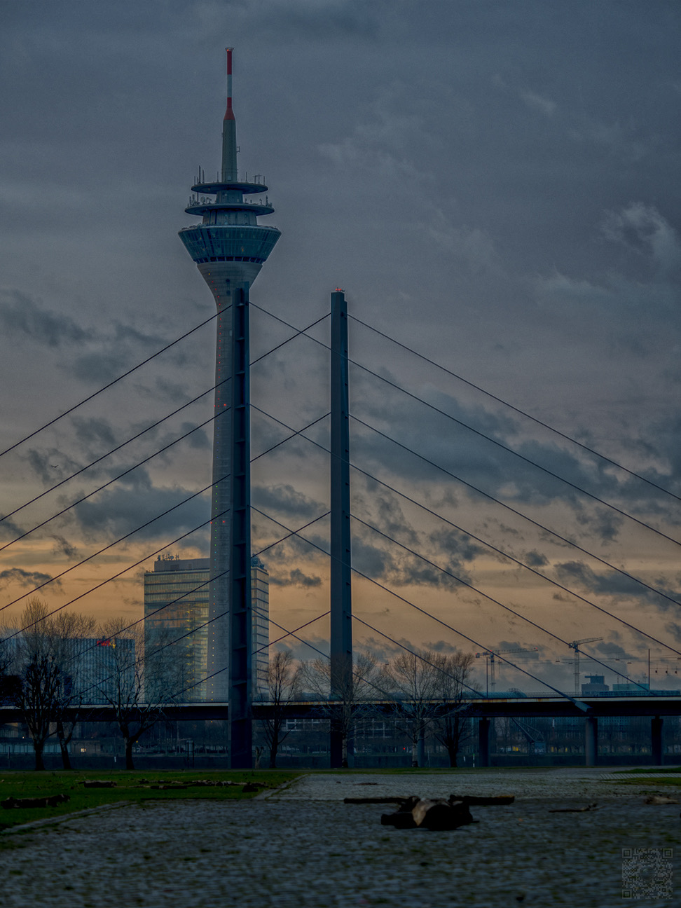 Sonnenaufgang Düsseldorf